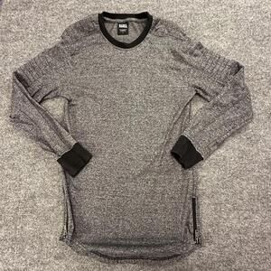 Rebel Minds Men's Long Sleeve Shirt Gray Size‎ Large #301